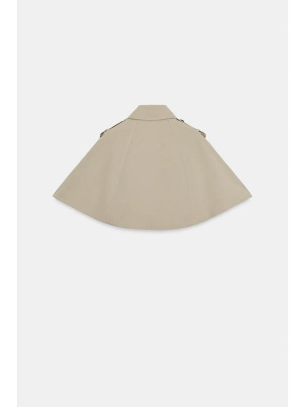 ZARA ZW COLLECTION LIMITED EDITION CROPPED TRENCH COAT - Picture 4 of 5